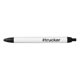 Bolígrafo De Tinta Negra Etiqueta de TRUCKER