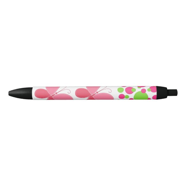 Bolígrafo De Tinta Negra Expresiones hermosas - (Anverso)