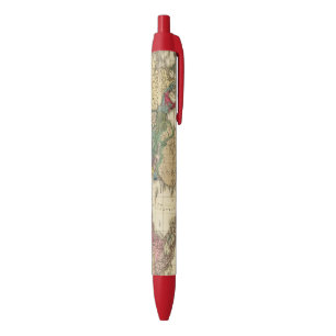 Bolígrafo De Tinta Negra Extremo Del ANUNCIO general 1828 de la paz
