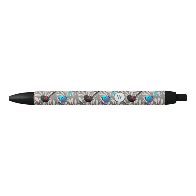 Bolígrafo De Tinta Negra Fairy Wrens (Anverso)