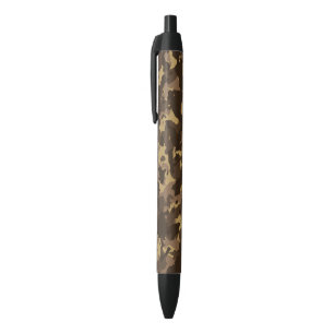 Bolígrafo De Tinta Negra Fango Camo