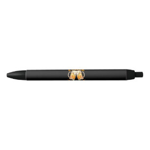 Bolígrafo De Tinta Negra Feliz Día del Trabajo Divertido Día del Trabajo
