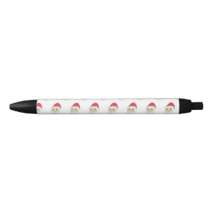 Bolígrafo De Tinta Negra Feliz Navidad Santa