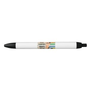 Bolígrafo De Tinta Negra Feminista Ruth Bader Ginsburg RBG Chica De Cita Co