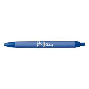 Bolígrafo De Tinta Negra Firma de Hillary Clinton