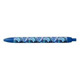 Bolígrafo De Tinta Negra Fleur bleue