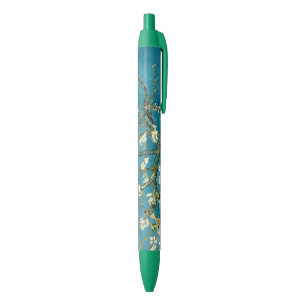 Bolígrafo De Tinta Negra Flor de almendra Vincent Van Gogh Blue/Black Ink P