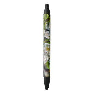 Bolígrafo De Tinta Negra Flores de Apple