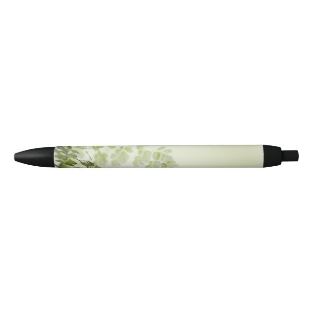 Bolígrafo De Tinta Negra Foliage de primavera (Anverso)