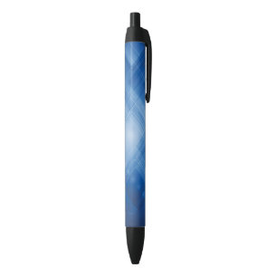 Bolígrafo De Tinta Negra Fondo de alta tecnología azul marino