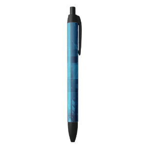 Bolígrafo De Tinta Negra Fondo digital de alta tecnología