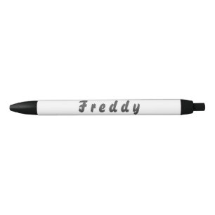 Bolígrafo De Tinta Negra Freddy Kugelschreiber