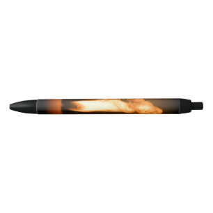 Bolígrafo De Tinta Negra Fuego de caída