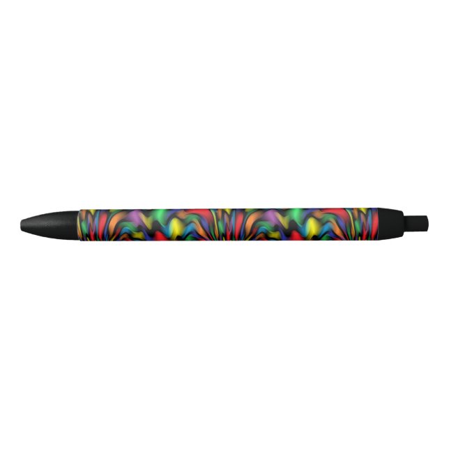 Bolígrafo De Tinta Negra Fuente del arco iris (Anverso)