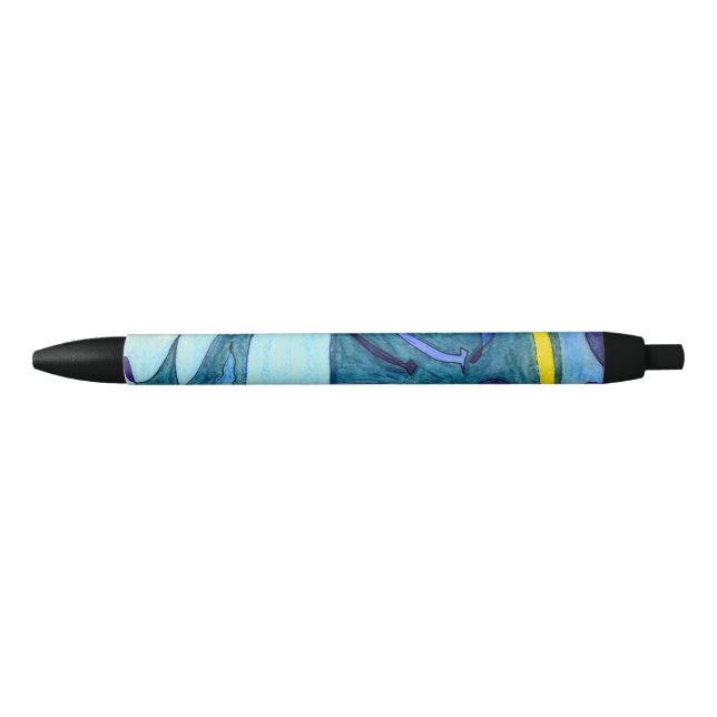 Bolígrafo De Tinta Negra Fumes azules (Anverso)