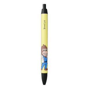 Bolígrafo De Tinta Negra Funny orangutan ape personalizado médica