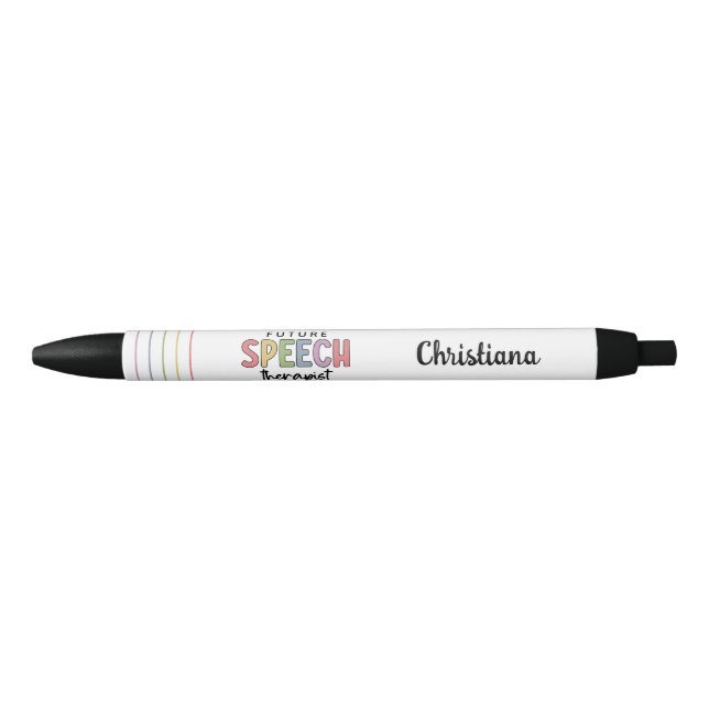 Bolígrafo De Tinta Negra Futuro regalo de SLP para Terapia de Expresión (Anverso)