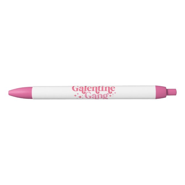 Bolígrafo De Tinta Negra Galentine Gang Pen (Anverso)