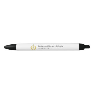 Bolígrafo De Tinta Negra Gapla Official Pen