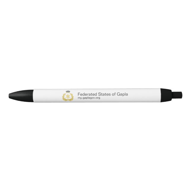 Bolígrafo De Tinta Negra Gapla Official Pen