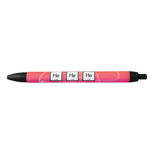 Bolígrafo De Tinta Negra Gas risible (Anverso)