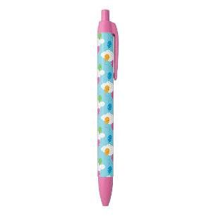 Bolígrafo De Tinta Negra Globos de Kawaii