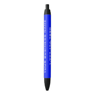 Bolígrafo De Tinta Negra GMF azul personalizado