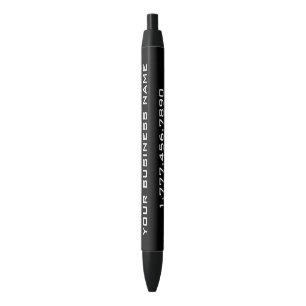 Bolígrafo De Tinta Negra GMF negro personalizado