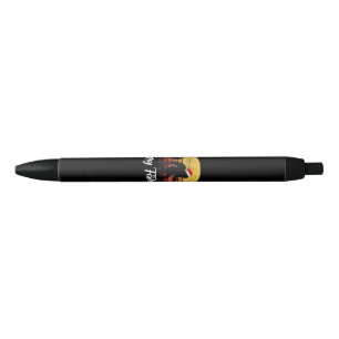 Bolígrafo De Tinta Negra Gorila de Navidad Sombrero de Santa Alegre Fishmas