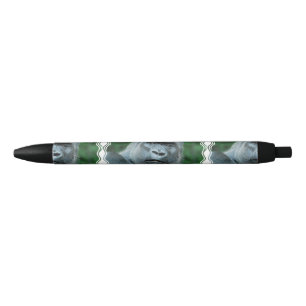 Bolígrafo De Tinta Negra Gorila perplejo