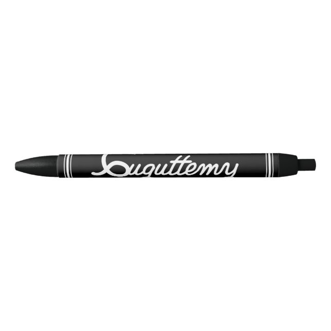 Bolígrafo De Tinta Negra Gpan (Anverso)