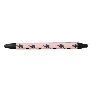 Bolígrafo De Tinta Negra Grabación de estilo Black Pink Lightning Y2K Indie