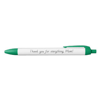 Bolígrafo De Tinta Negra Gracias por todo, Mamá!