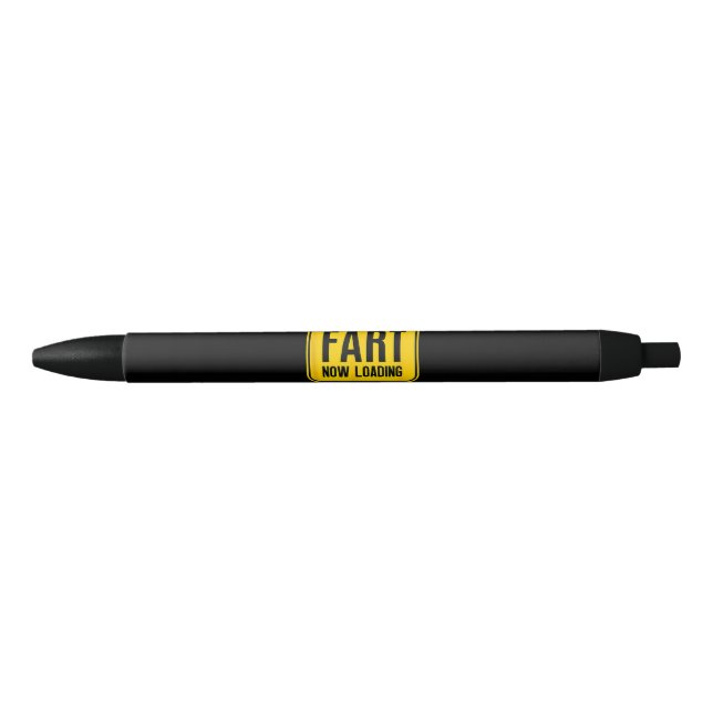 Bolígrafo De Tinta Negra Graciosa broma (Anverso)