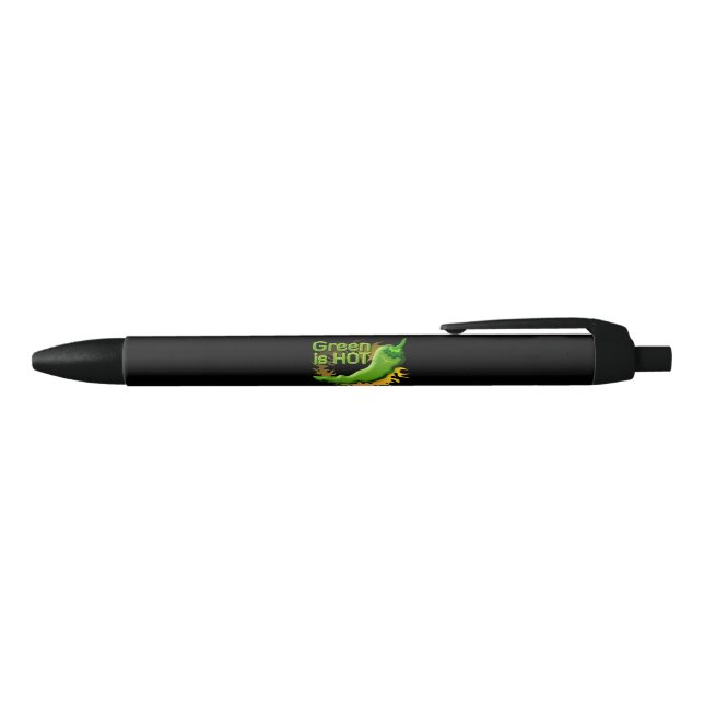 Bolígrafo De Tinta Negra Green es HOT (Parte superior)