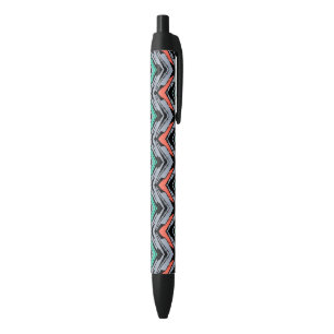 Bolígrafo De Tinta Negra Gris, trullo, y modelo dibujado mano coralina de