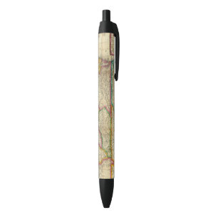 Bolígrafo De Tinta Negra Guía de los viajeros de Mitchell