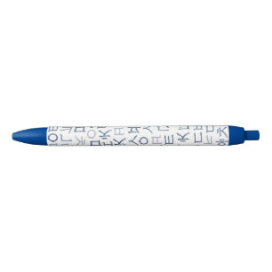 Bolígrafo De Tinta Negra Hangeul