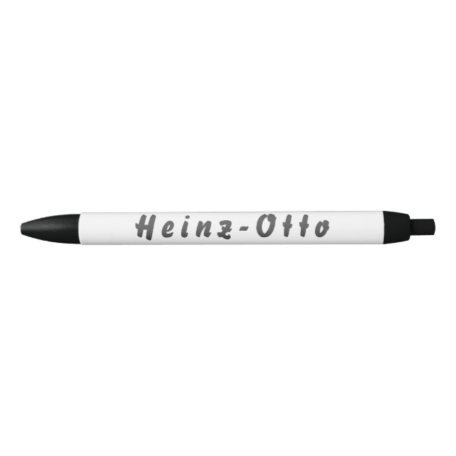Bolígrafo De Tinta Negra Heinz-Otto Kugelschreiber (Anverso)
