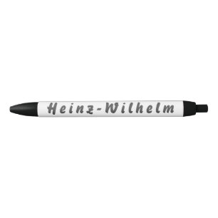 Bolígrafo De Tinta Negra Heinz-Wilhelm Kugelschreiber