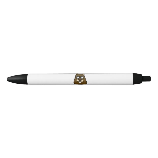 Bolígrafo De Tinta Negra Hermoso/Groundhogs (Anverso)