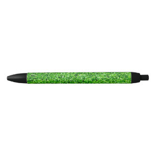 Bolígrafo De Tinta Negra Hierba verde