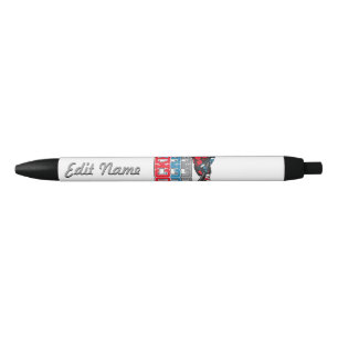 Bolígrafo De Tinta Negra Hockey, hockey, hockey