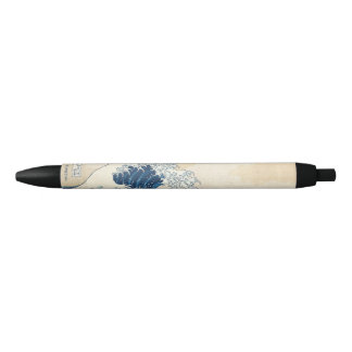 Bolígrafo De Tinta Negra Hokusai la gran onda de Kanagawa