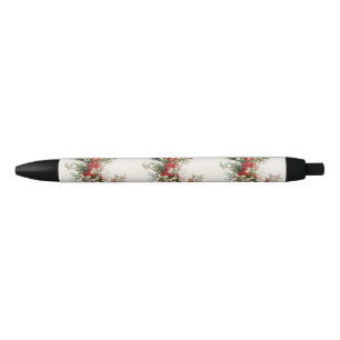 Bolígrafo De Tinta Negra HollyBerries 004