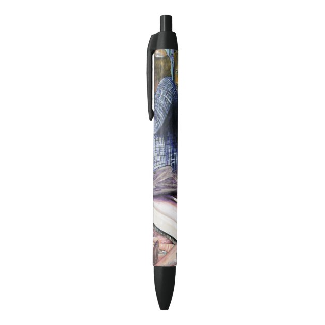Bolígrafo De Tinta Negra Hombres del Desierto, Regalos del Mar, Jerusalén (Parte superior (vertical))