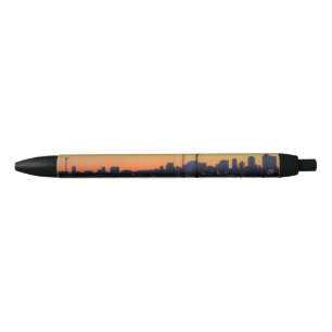 Bolígrafo De Tinta Negra Horizonte céntrico de Seattle Washington