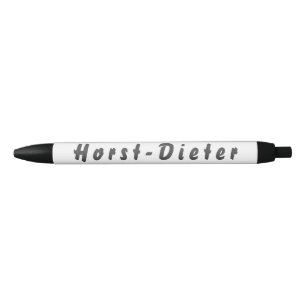 Bolígrafo De Tinta Negra Horst-Dieter Kugelschreiber