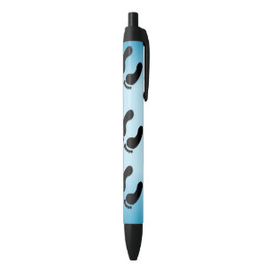 Bolígrafo De Tinta Negra Huellas descalzas