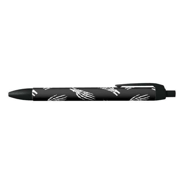 Bolígrafo De Tinta Negra Huesos (Parte superior)